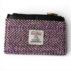 HARRIS TWEED DAS IMPEX HIBISCUS LADIES COIN PURSE